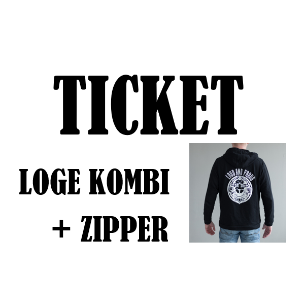 Loge Kombiticket LaP 2020 + Zipper - Loud and Proud Festival 2020