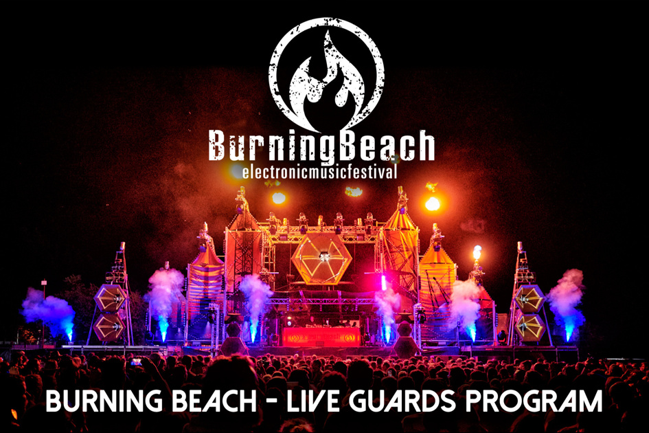 Burning Beach Live Guards Werde Live Guard und unterstütze dein