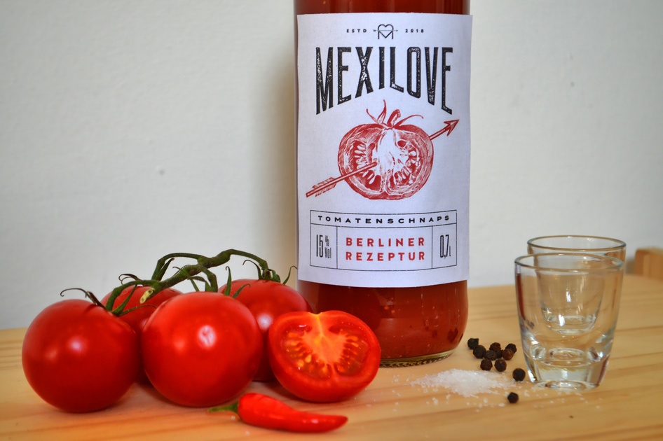 MexiLove Berliner Tomatenschnaps | Frech. Wild. Wunderbar. Aus den ...