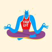 Asben The Yoga Cat