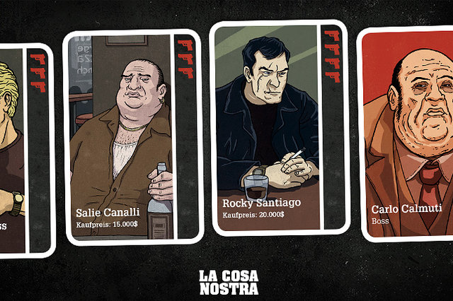 La cosa nostra настольная игра обзор