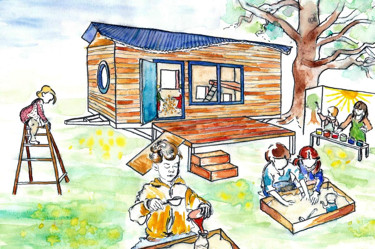 Tiny Spiel Haus | Wir bauen ein mobiles Tiny House zum freien Spielen