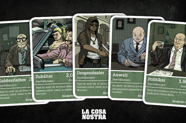 La cosa nostra настольная игра обзор